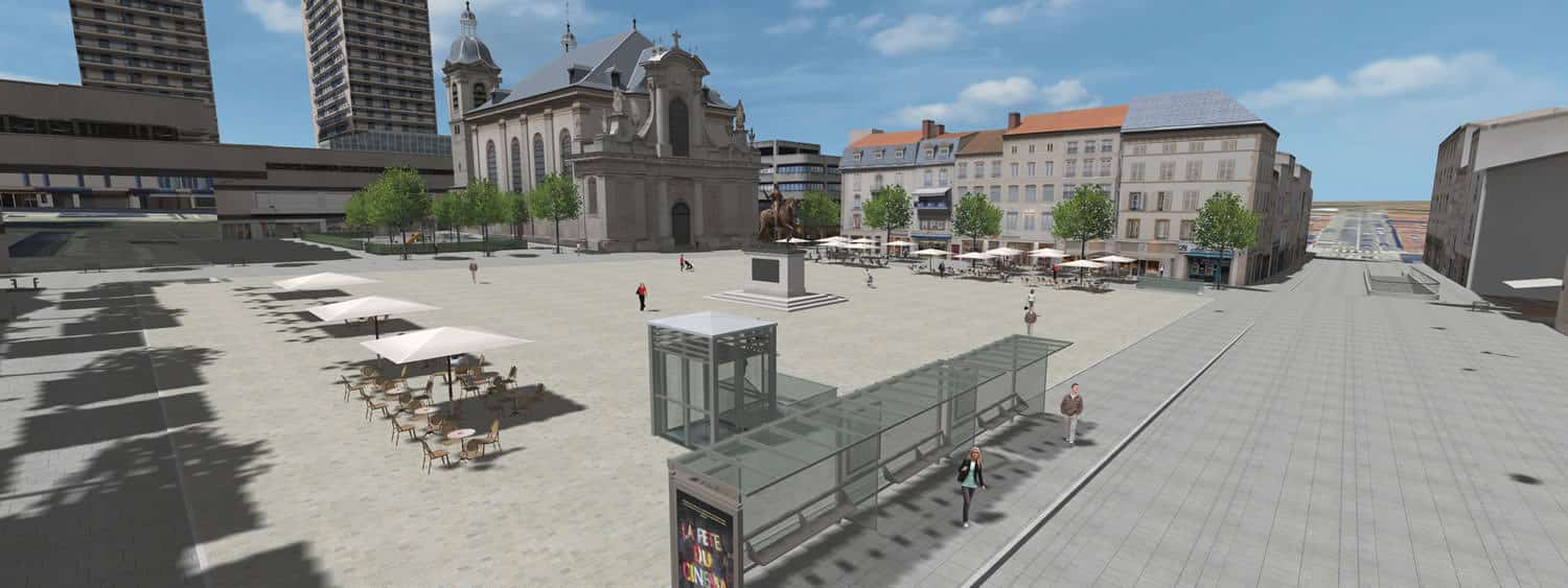 maquette 3D temps réel